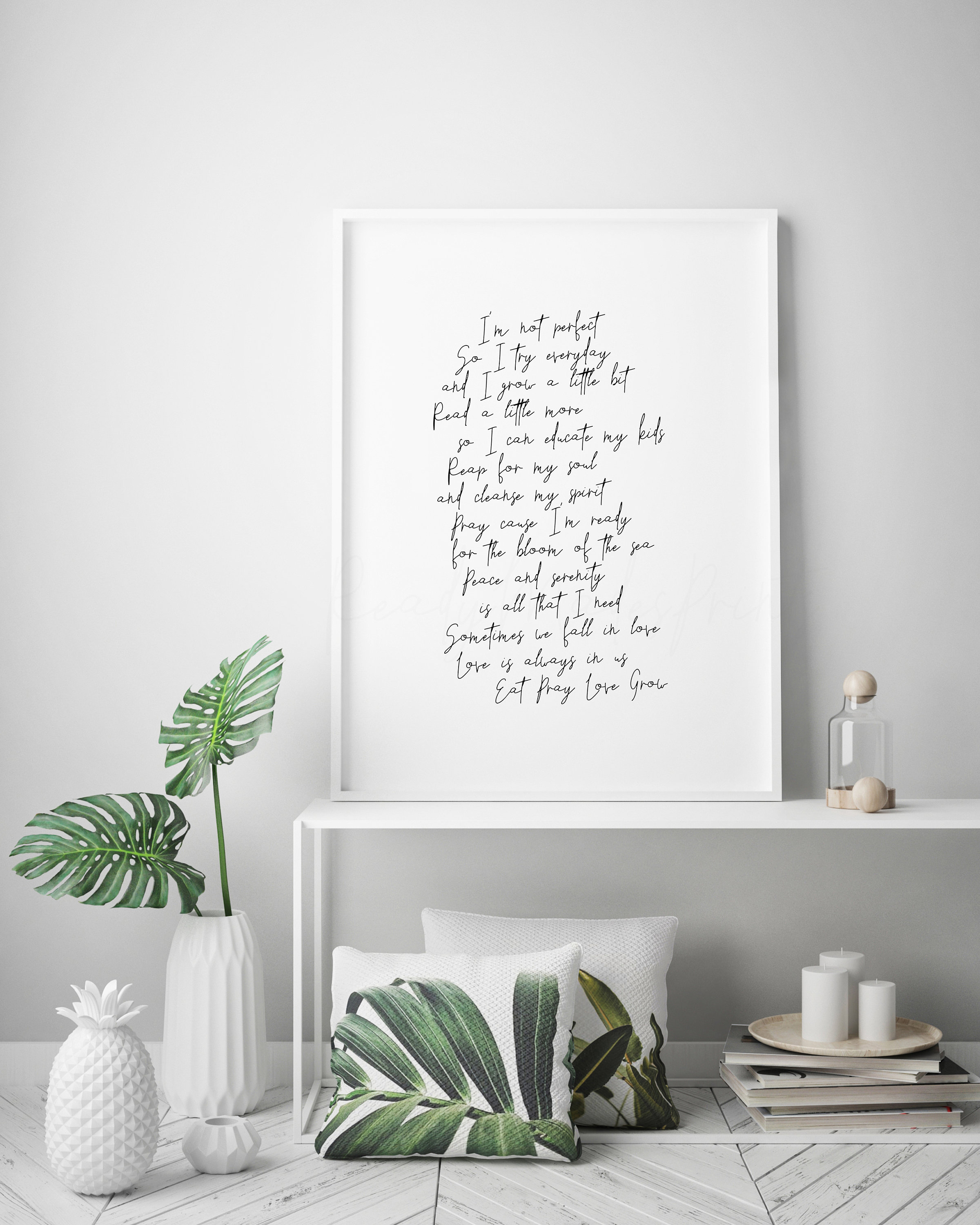 Why Don't You Cleo Sol lyrics printable Cleo Sol lyrics Etsy
