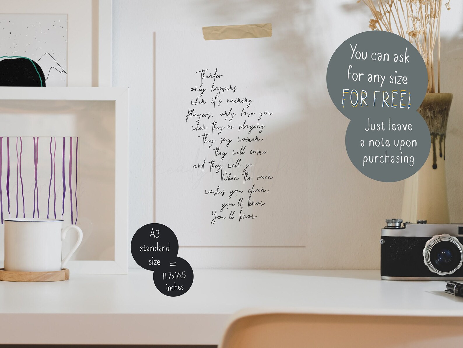 Dreams Fleetwood Mac Lyrics Printable Fleetwood Mac Lyrics - Etsy
