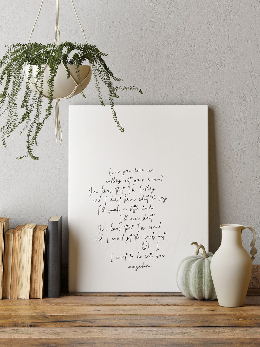 Everywhere Fleetwood Mac Lyrics Printable, Fleetwood Mac Lyrics Poster
