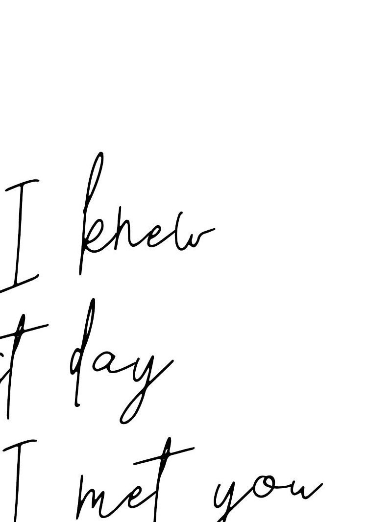 The One Kodaline Lyrics Printable Kodaline Lyrics Poster Etsy