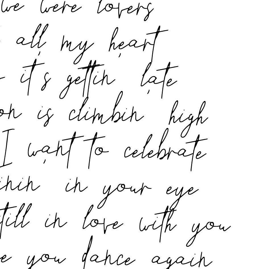 Harvest Moon Neil Young Lyrics Printable Neil Young Lyrics Etsy