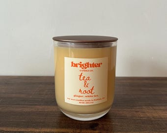 Vela Root & Tea - Té blanco de jengibre de 283 g (10 oz)