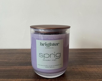 Sprig - Lavender and Sage 10 oz candle