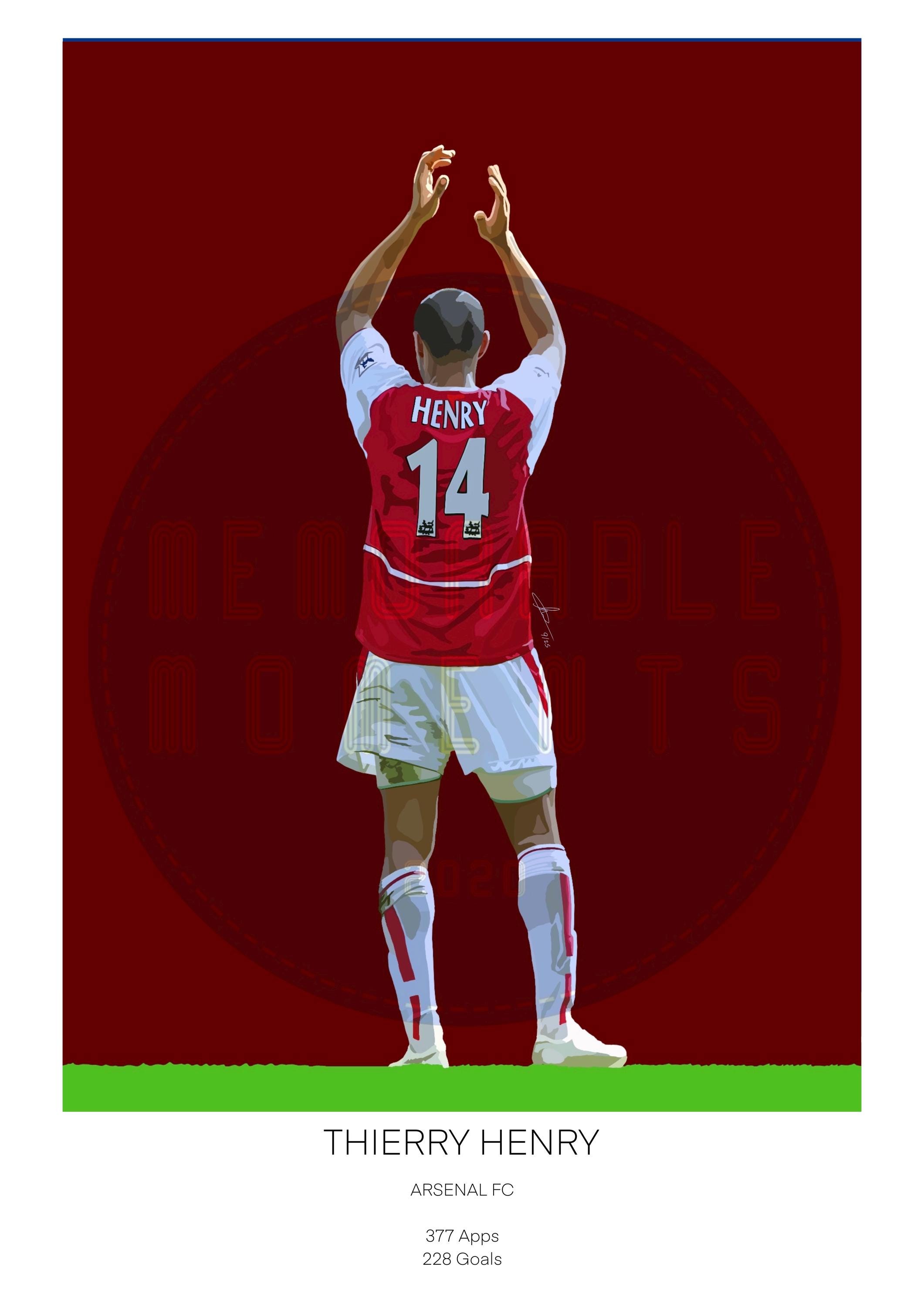 Thierry Henry - Etsy