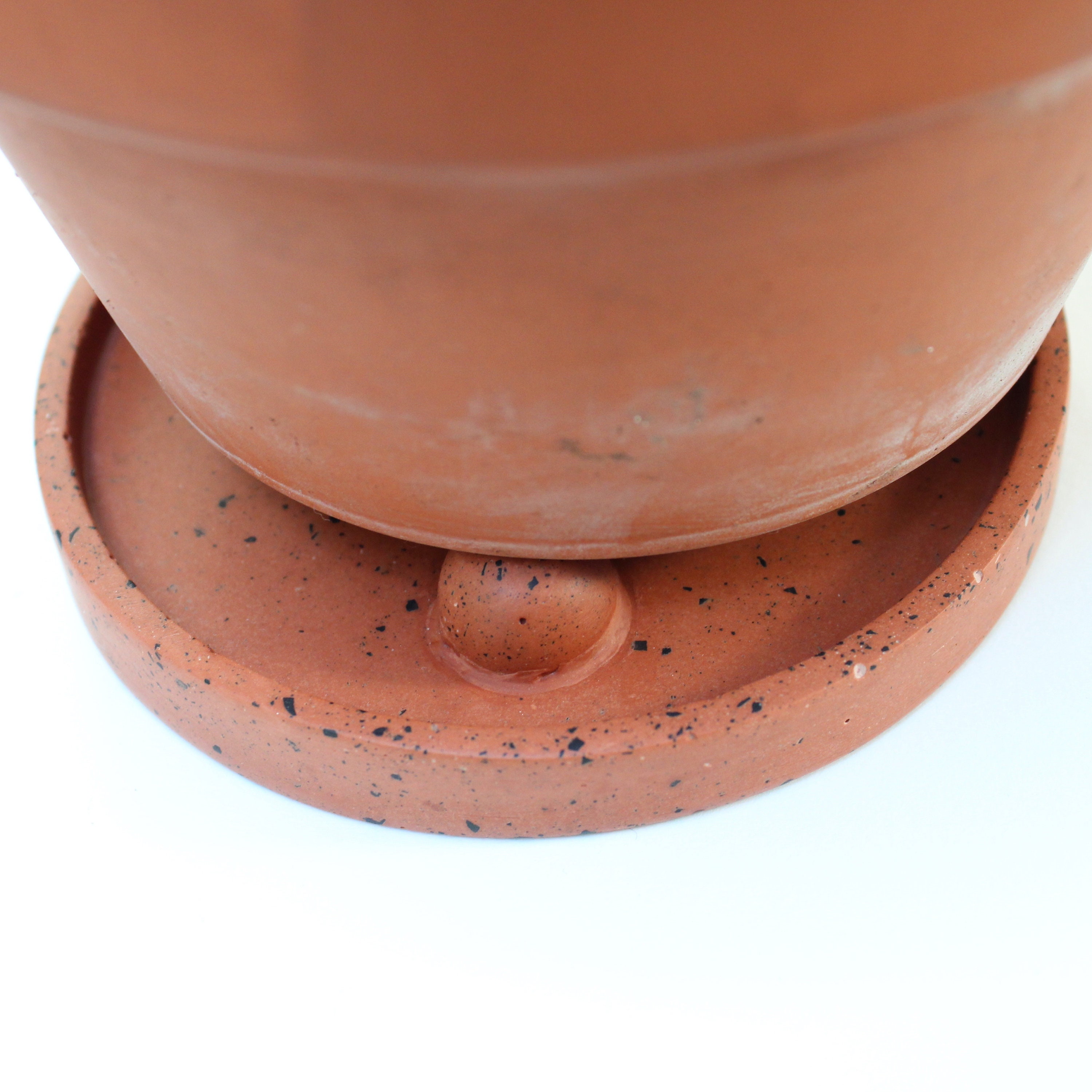 Terrazzo Watering Drip Tray Plant Pot Saucer Drainage Tray Etsy UK