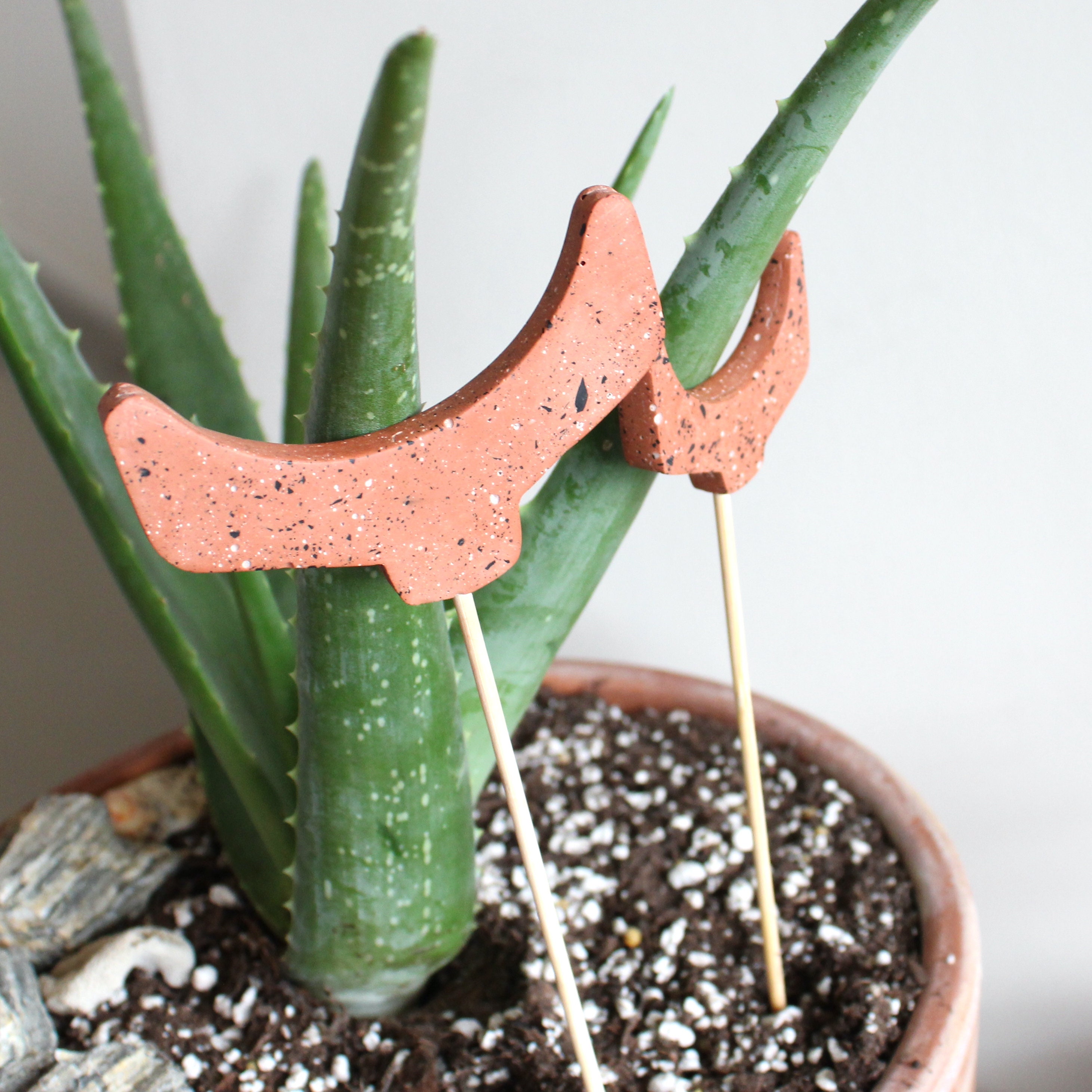 Leaves Holder Plant Holder Plant Stake Houseplant Etsy
