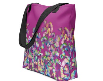 Purple Ginko Tote bag