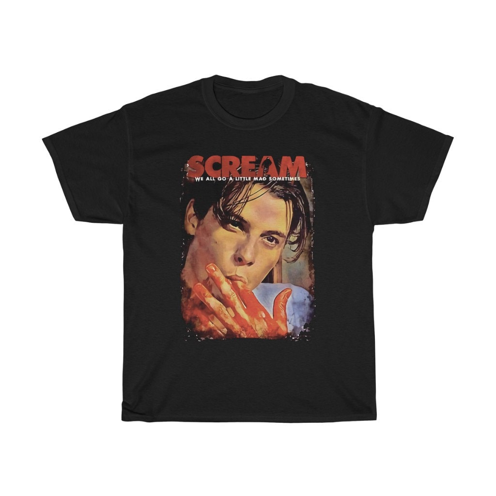 Discover Vintage Scream movie shirt / Billy Loomis t-shirt / Horror movie tee / Scream 90s T-shirt unisex / gift for