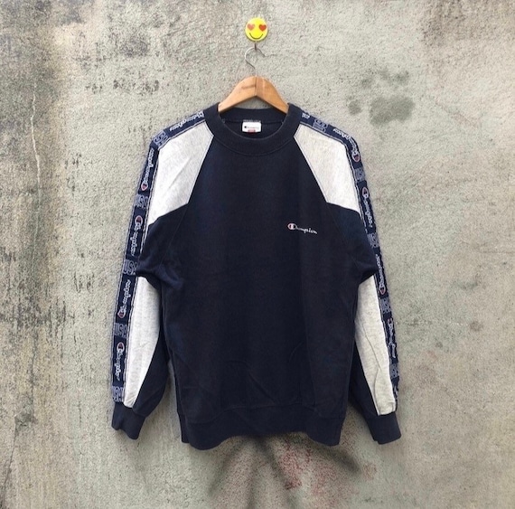 Vintage 90s champion side tape sweatshirt pullover