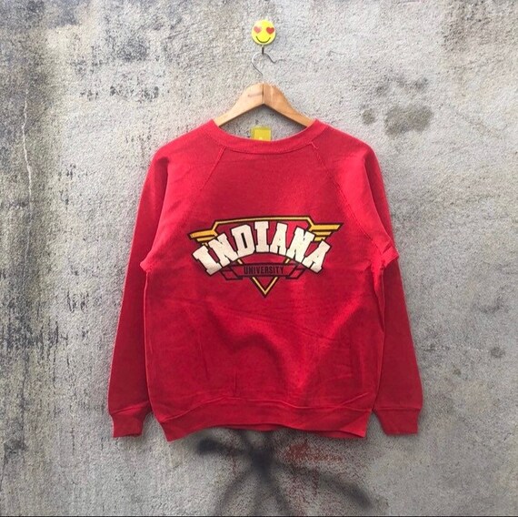 Vintage 80s indiana university sweatshirt pullover