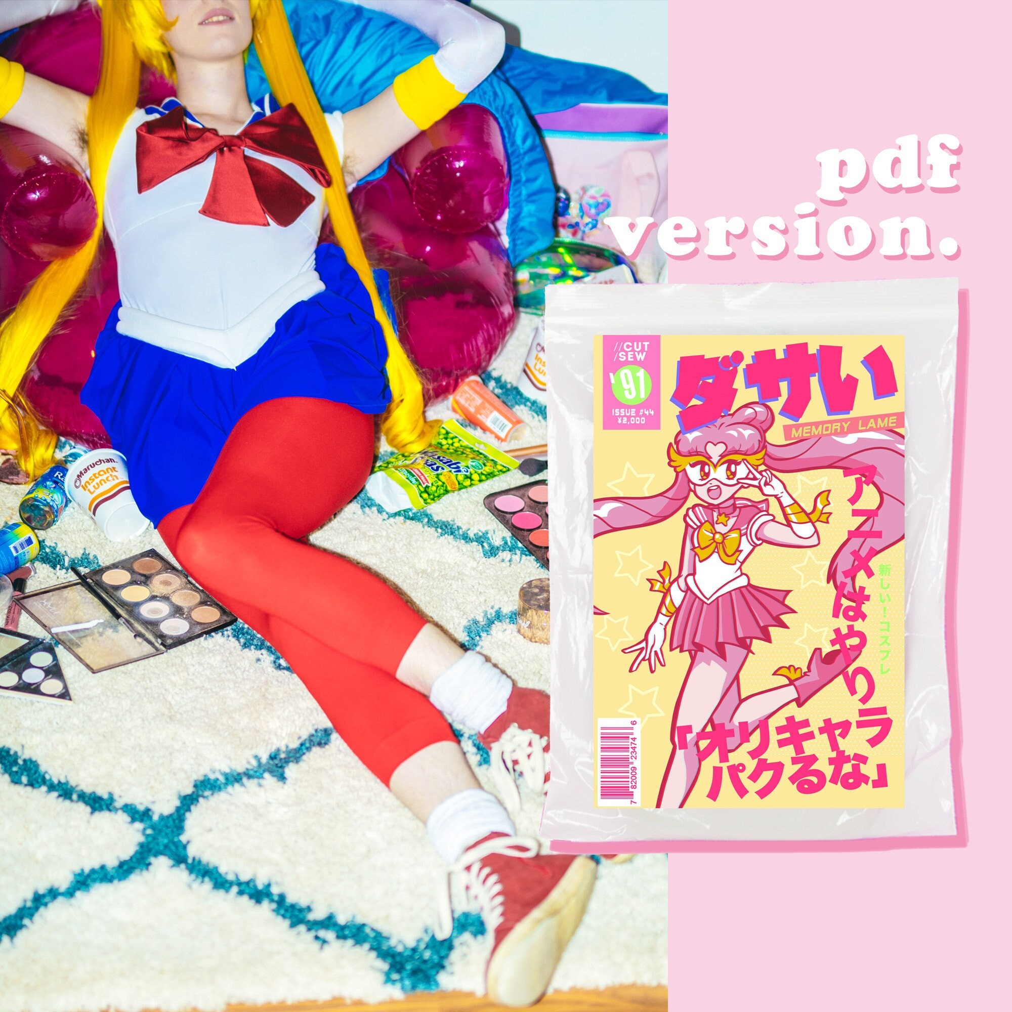 Menhera Yami Kei Kawaii Cult Sewing Pattern // CUT/SEW – CUT/SEW  Patternmaking