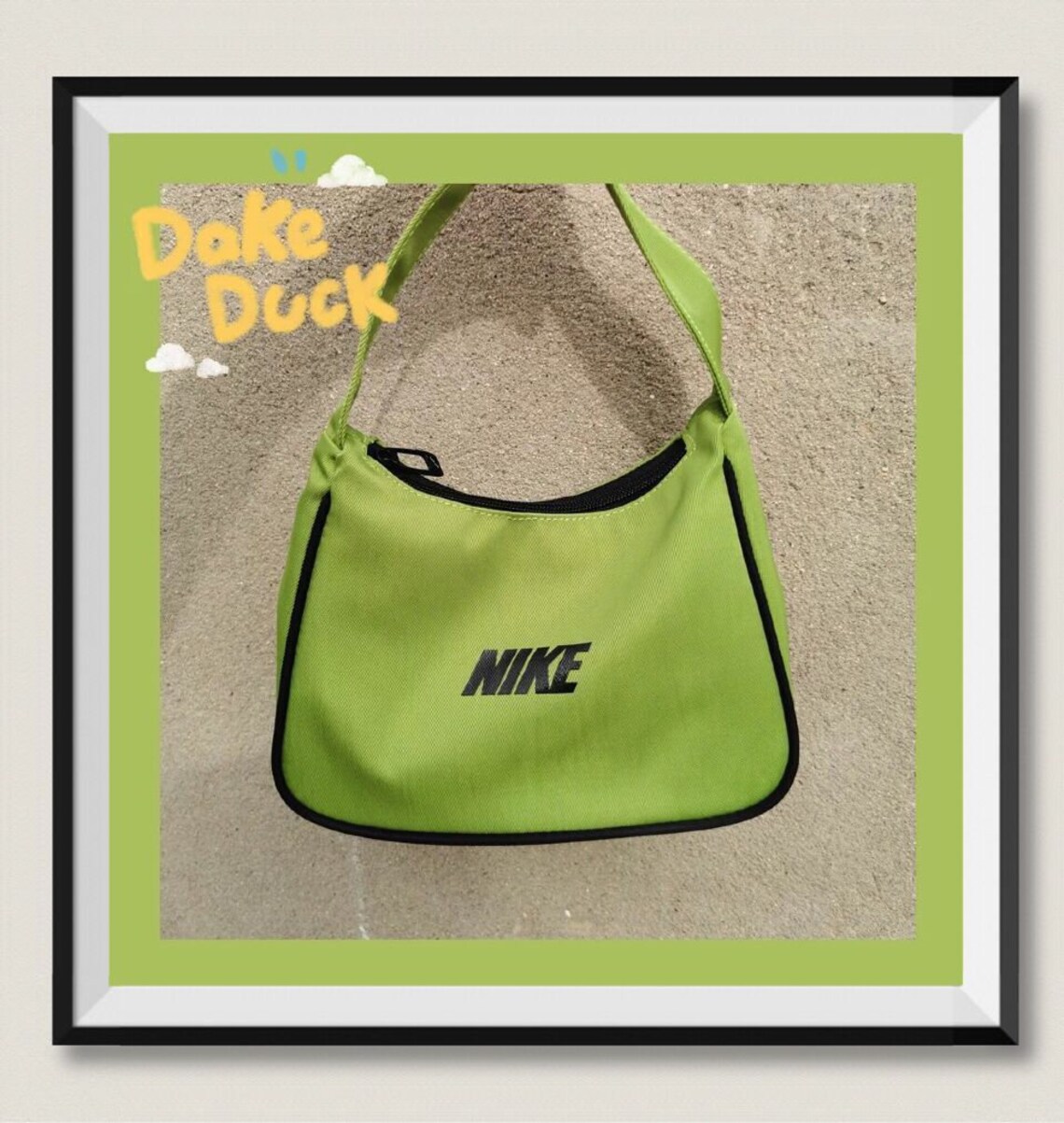 Nike reworked baguette shoulder bag in Etsy