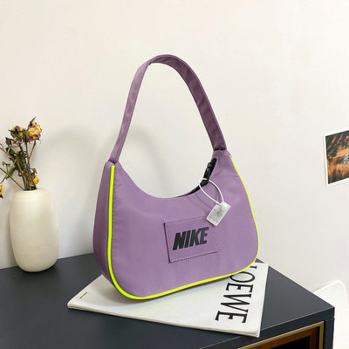 Nike reworked baguette shoulder bag in Etsy