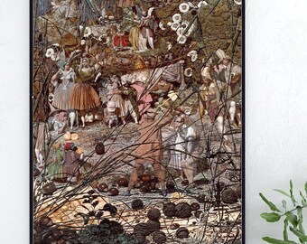 The Fairy Feller/'s Master Stroke Poster Mouse Mat Richard Dadd Art Mouse Pad Gift