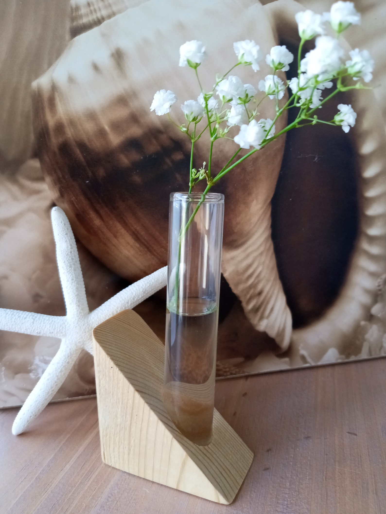 Test Tube Bud Vase Natural Etsy