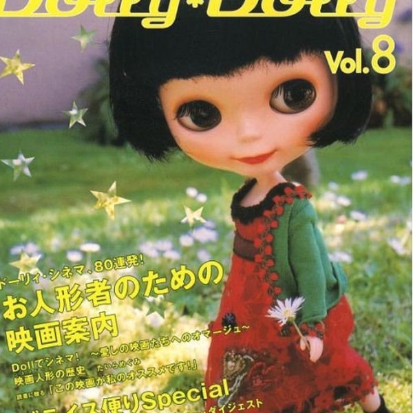 Blythe-Schnittmuster, Dolly-Koordinatenrezept 8, Dolly-Dolly-PDF-Sofort-Download, japanisches E-Book-Schnittmuster, Blythe, Momoko, Betsy, MisakiDoll