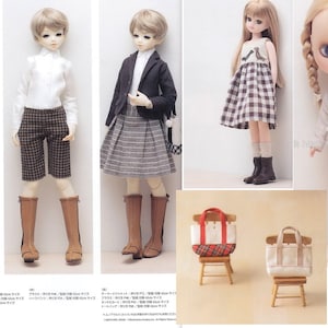 Dolly Dolly My first DOLL COORDINATE RECIPE Dress Book -