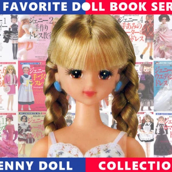 My Favorite Doll Book Series Jenny Doll, jenny doll book series, jenny doll, jenny doll patterns, barbie patterns, patterns for dolls, dolls