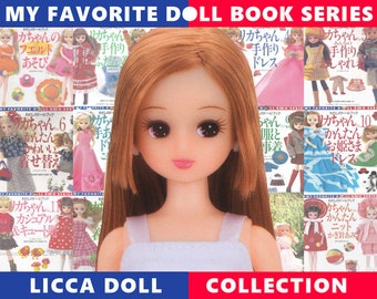 My Favorite Doll Book Series Licca and Blythe dolls