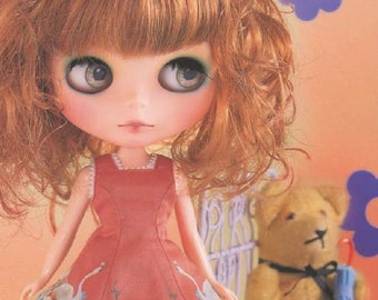Dolly Dolly, PDF, Instant Download, Japanese eBook Pattern, Sewing, Blythe, Momoko, Betsy, MisakiDoll patterns