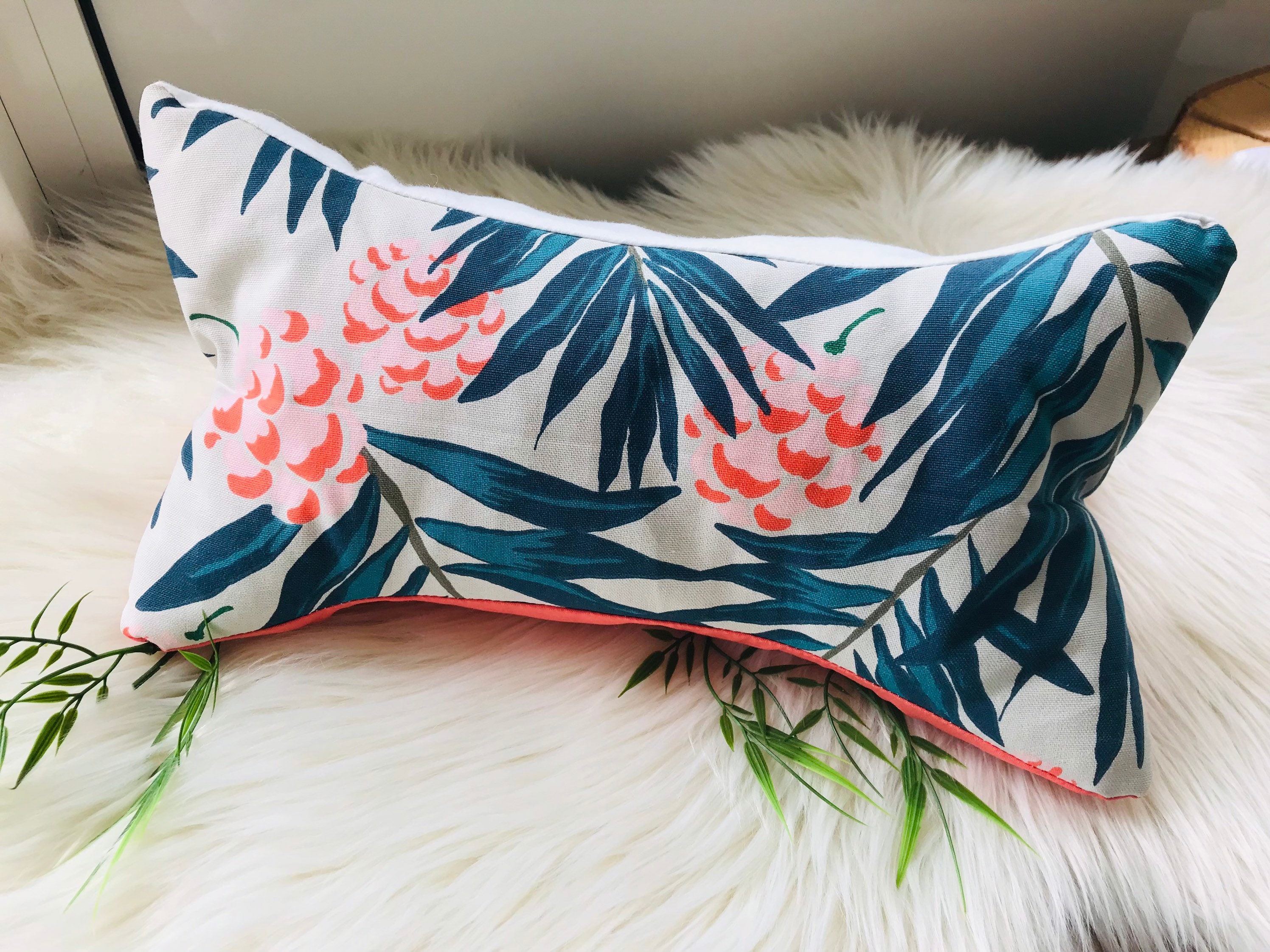 Coussin de Lecture Artisanal Coton Os Envoi Mondial Relay