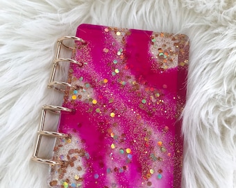 Customizable craft notepad in resin, notebook, notebook for bag, notebook