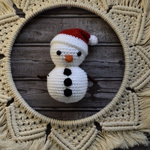 Amigurumi Snowman Plush