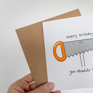 Joyeux anniversaire Absolute Tool Carte de vœux