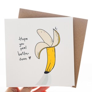 Peel Better Soon - carte banane