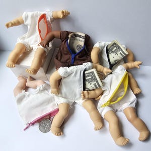 Quirky Doll Body Coin Pouch