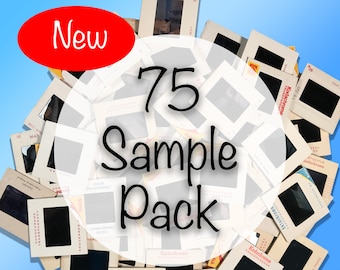 Vintage 35mm Photo Slides Sample Pack – 1950s-1990s Kodak Film