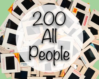 All People - Lot of 200 35mm Vintage Color Photo Slides 1960’s - 1990’s, Kodak, Film, Photography, Photos, Art, Amateur, Family, Photos