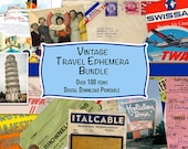 → View on Etsy: Printable Vintage Travel Ephemera Bundle - Over 100+ Travel Items, Travel Journal, Retro Images, Scrapbook, Collage, Digital Download Printable Vintage Travel Ephemera Bundle - Over 100+ Travel Items, Travel Journal, Retro Images, Scrapbook, Collage, Digital Download