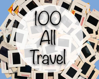 All Travel - Lot of 100 35mm Vintage Color Photo Slides 1960’s - 1990’s, Kodak, Film, Photography, Photos, Art, Amateur, Travel, Photos