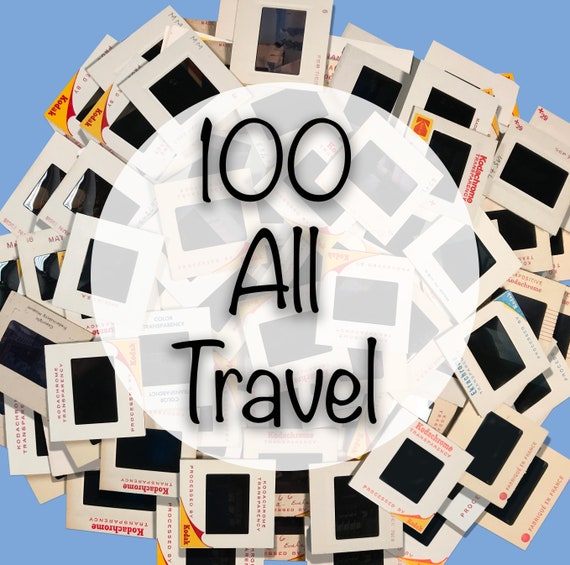 All Travel - Lot of 100 35mm Vintage Color Photo Slides 1960’s - 1990’s, Kodak, Film, Photography, Photos, Europe, Amateur, Travel, Photos