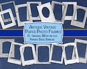 → View on Etsy: Vintage Photo Frames Ephemera, Shabby Chic, Scrapbooking (Digital Download) Vintage Photo Frames Ephemera, Shabby Chic, Scrapbooking (Digital Download)