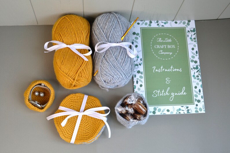 Learn to Crochet Kit Crochet Starter Kit Beginners Crochet Etsy UK