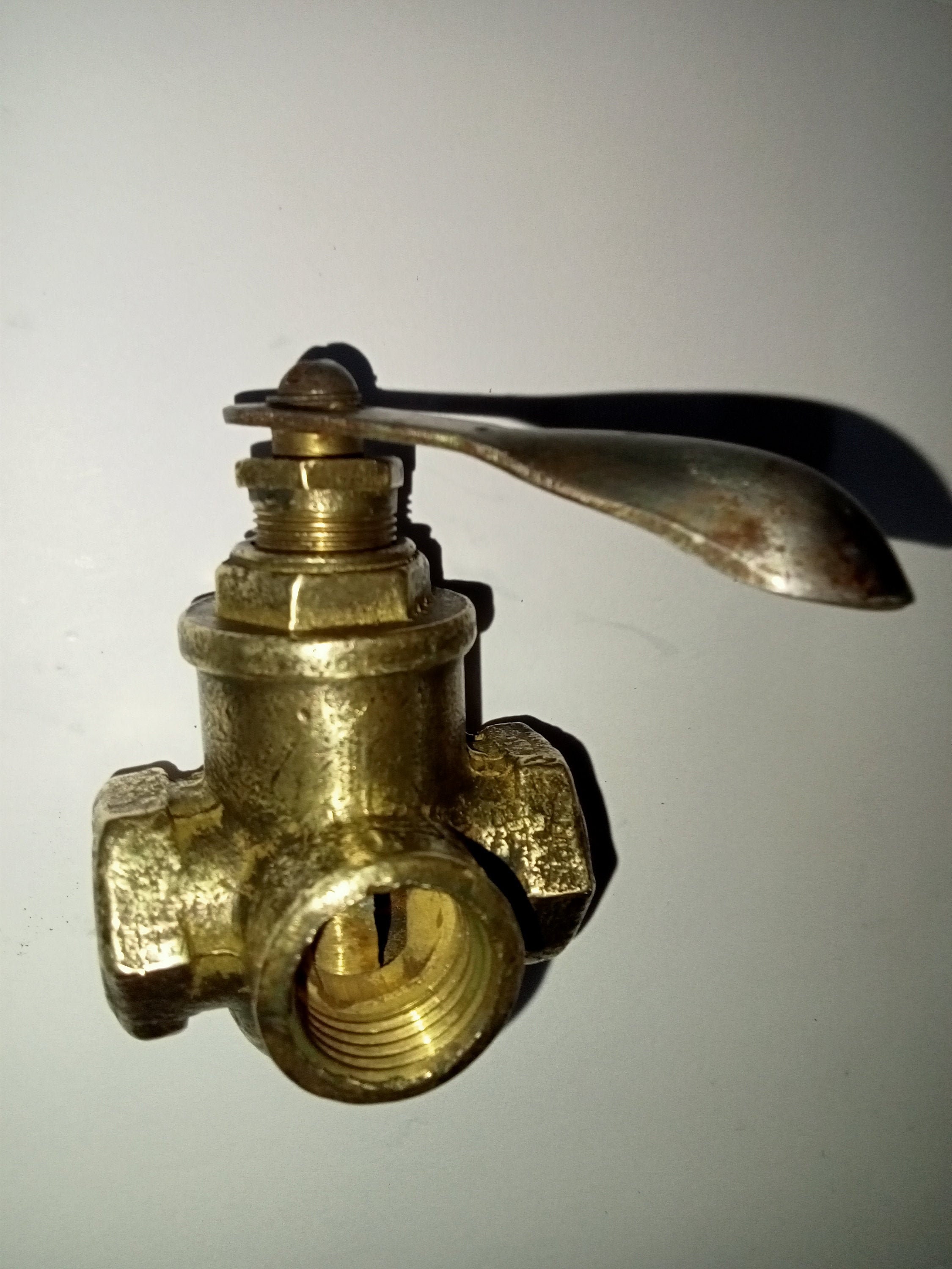 Antiker Antiker Bronze Wasserhahn 70er Jahre Messing | Etsy