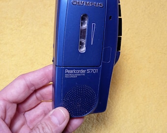 Olympus Pearlcorder Microcassette Tape Voice Recorder Player S701