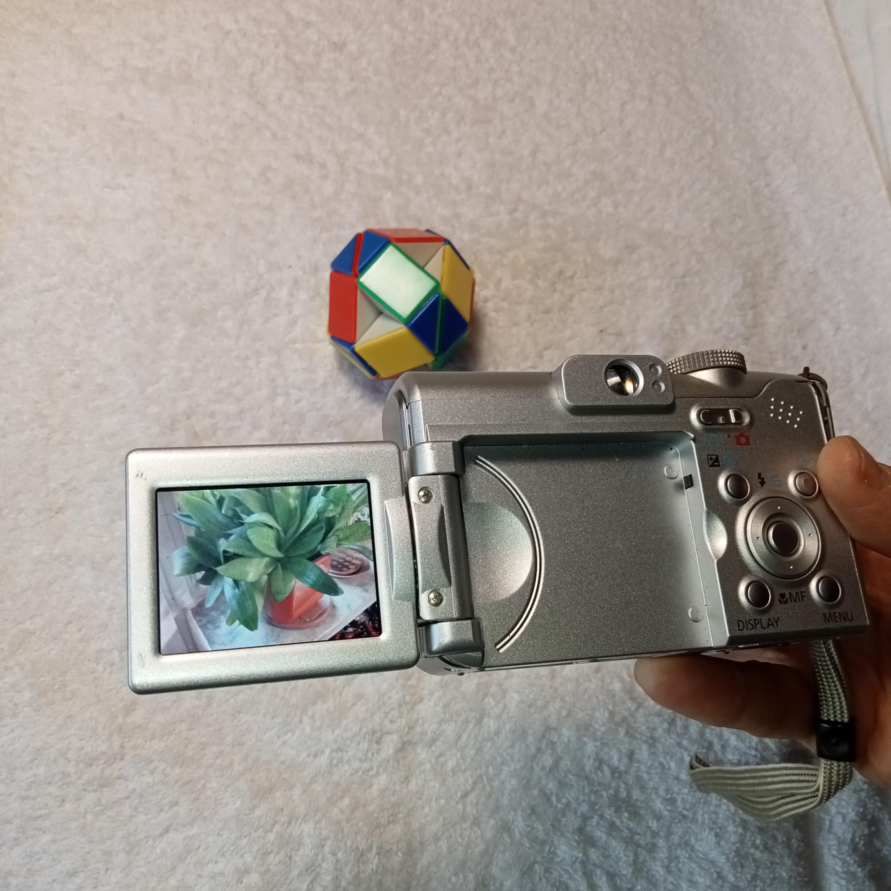 Working Digital Camera With Rotating Display, Canon