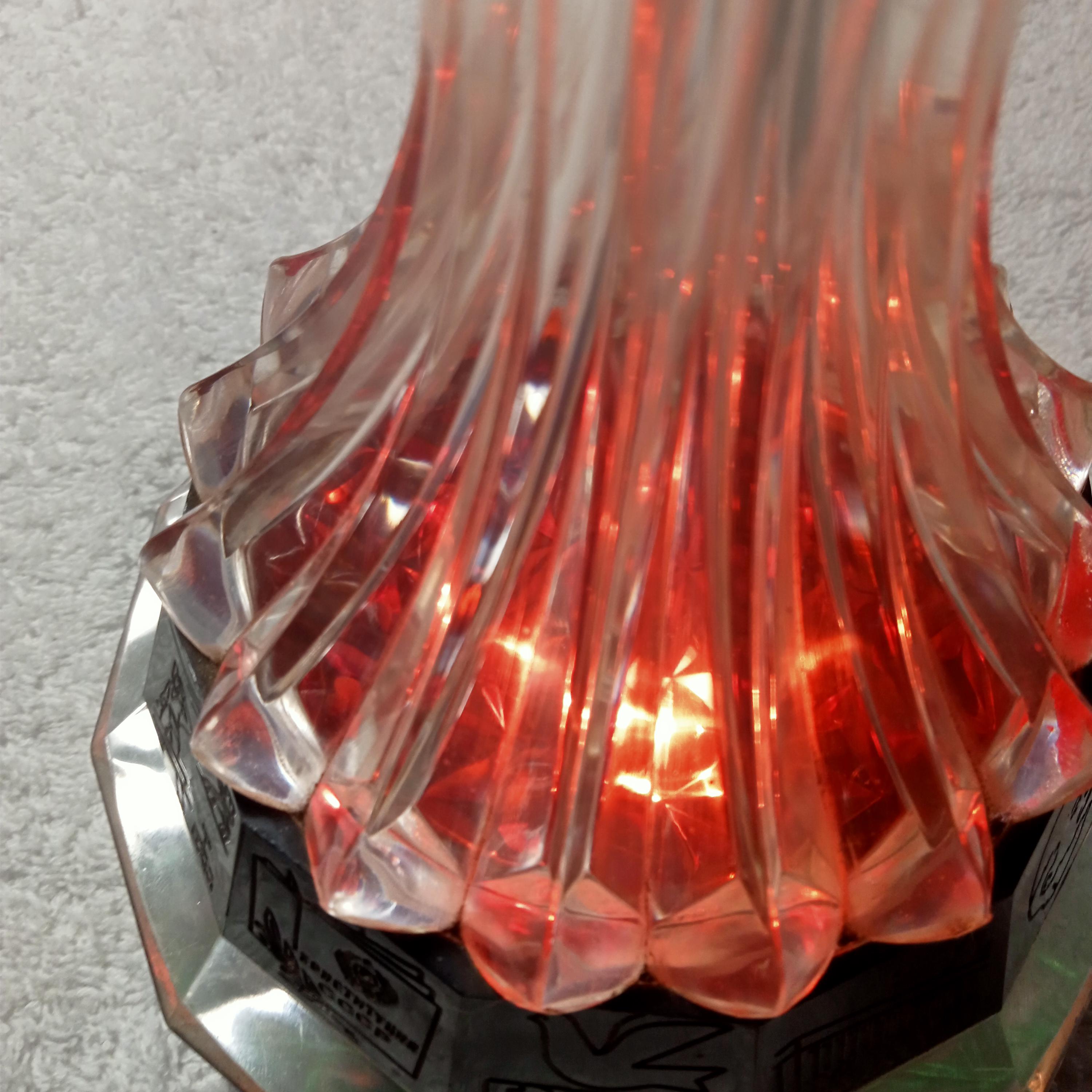 Vintage Table Lamp,night Light Rocket Ussr, 70s Lamp, Soviet Space