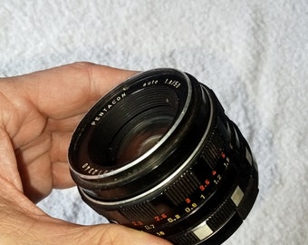 Pentacon Auto 50mm F/1.8 M42 Lens – Vintage East German, Manual