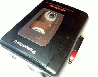 Working Mini Cassette Voice Recorder, Panasonic RQ-L309
