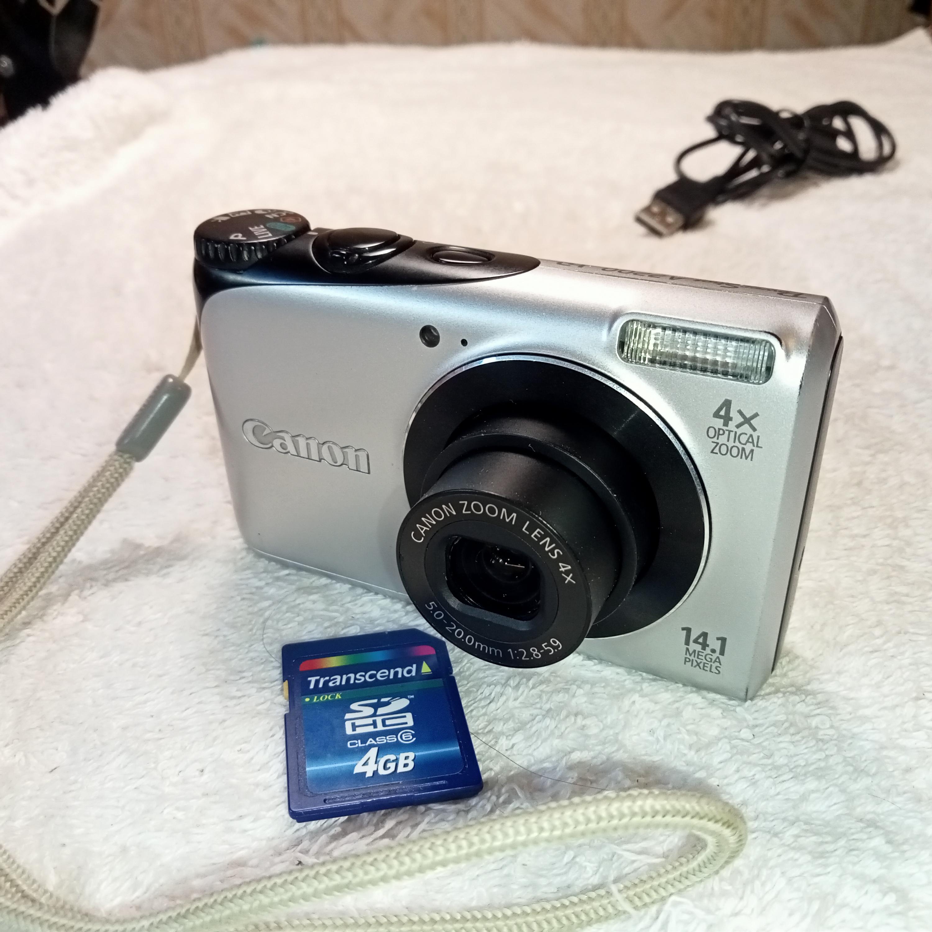 CanonパワーショットA2200 シルバー Canon Powershot A2200 Digital Camera (Silver) 4941B001 B&H Photo