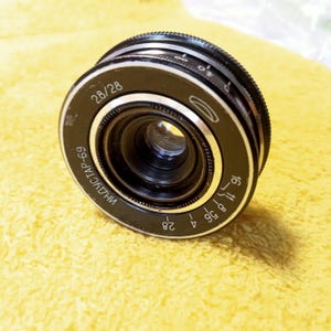 Industar 69 Lens 28mm F:2.8 M39 - Etsy