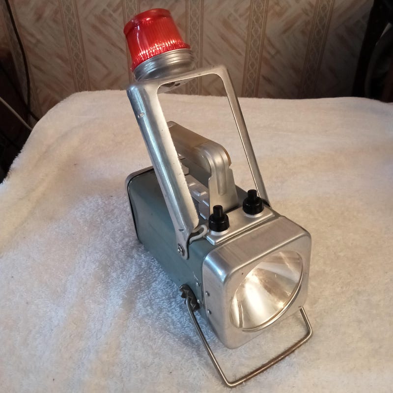 Russian Flashlight Rectangular Soviet Flashlight - Etsy