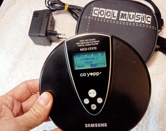 ビンテージのソニー ディスクマン D-802K - 完全動作のCDプレーヤー