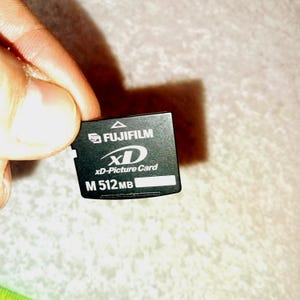 Working memory card Olympus XD-Picture Card, Fujifilm, Digital Card 512MB, memory card for some models of Olympus digital cameras