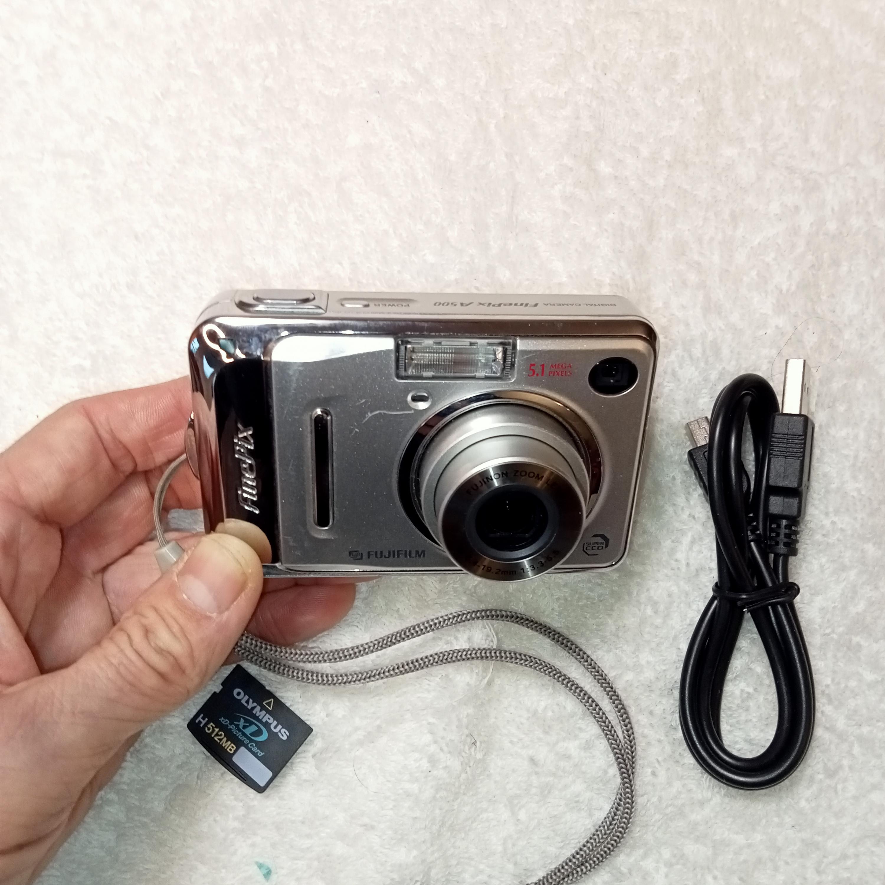 動作確認済みデジタルカメラ Fujifilm FinePix A500、デジタルカメラ