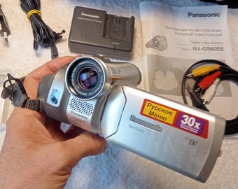 パナソニック NV-DS37 ビンテージ MiniDV ビデオカメラ - Etsy 日本